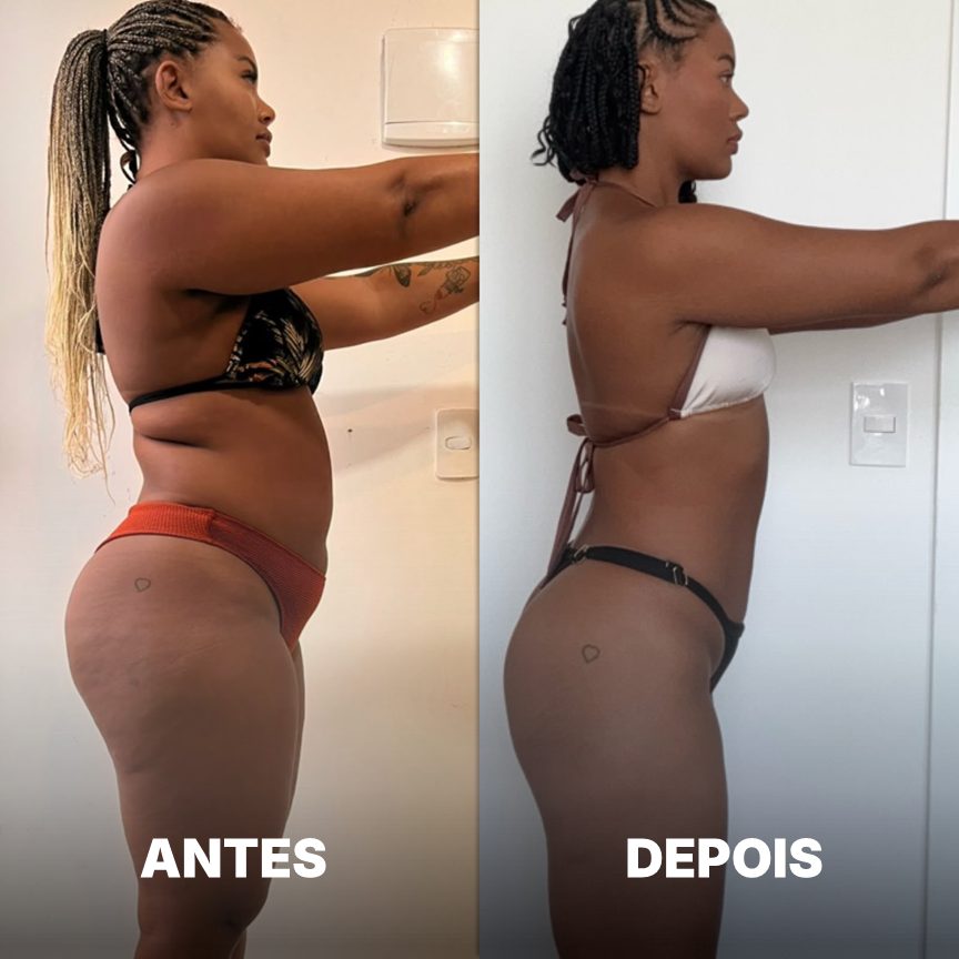 Antes e depois de aluno do Team Léo Firmino, resultado 3