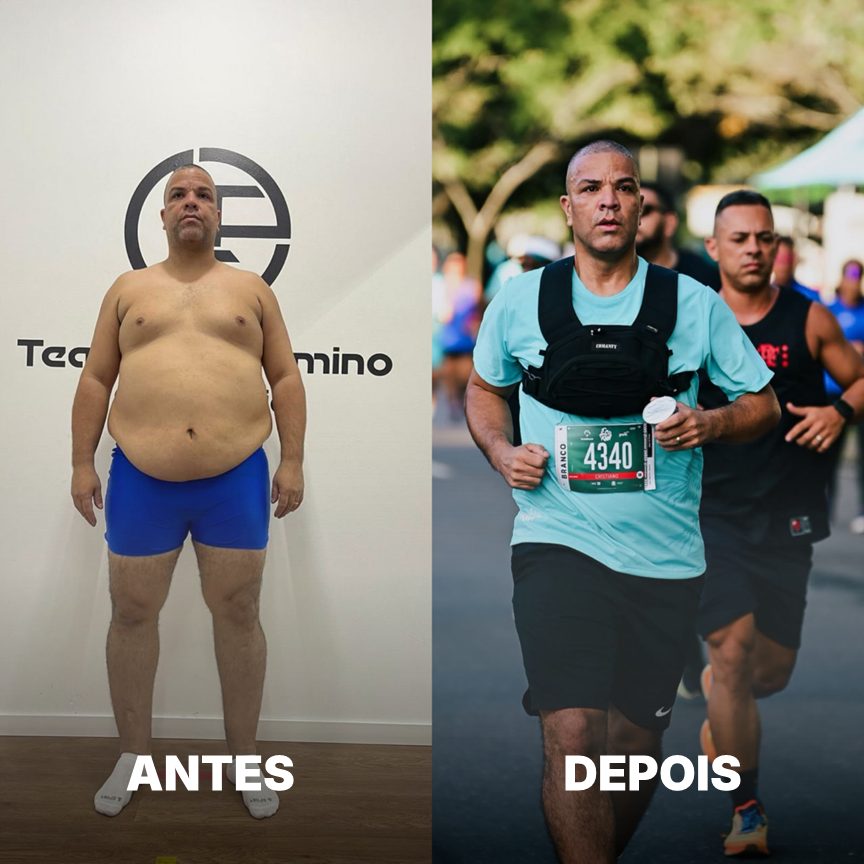 Antes e depois de aluno do Team Léo Firmino, resultado 5