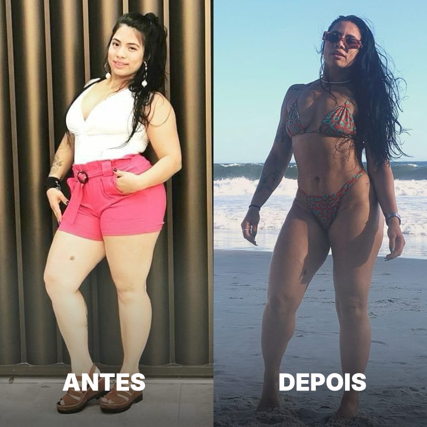 Antes e depois de aluno do Team Léo Firmino, resultado 13